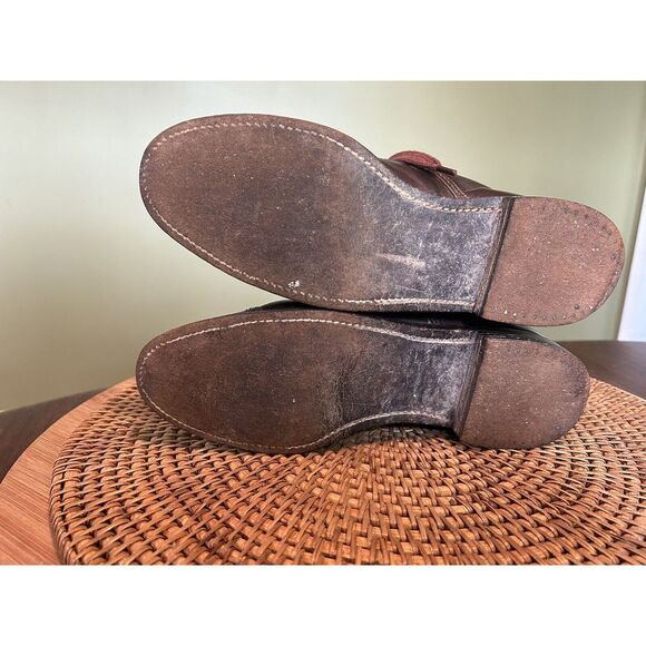 Vintage Tally‎ Ho Lace Paddock Boots Ladies Size 6.5 Brown - Picture 3 of 6